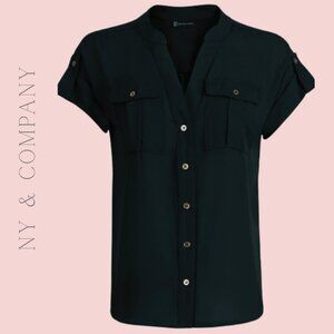 NY & Company Utility Blouse - Size XL